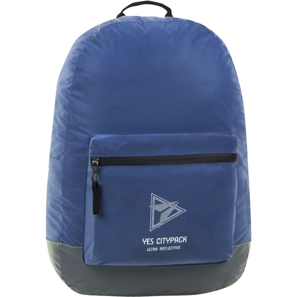 Рюкзак молодежный Yes R-03 Ray Reflective, синий (558593) - Pampik