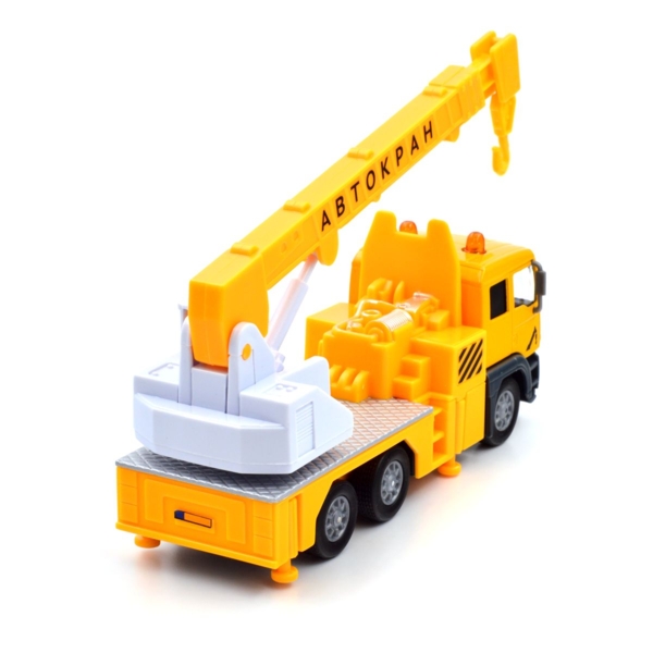 Автомодель TechnoDrive City service Автокран желтая (510253.270) - Pampik - 5