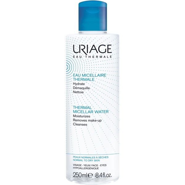 Міцелярна термальна вода Uriage Очищення та гігієна для нормальної та сухої шкіри 250 мл - Pampik