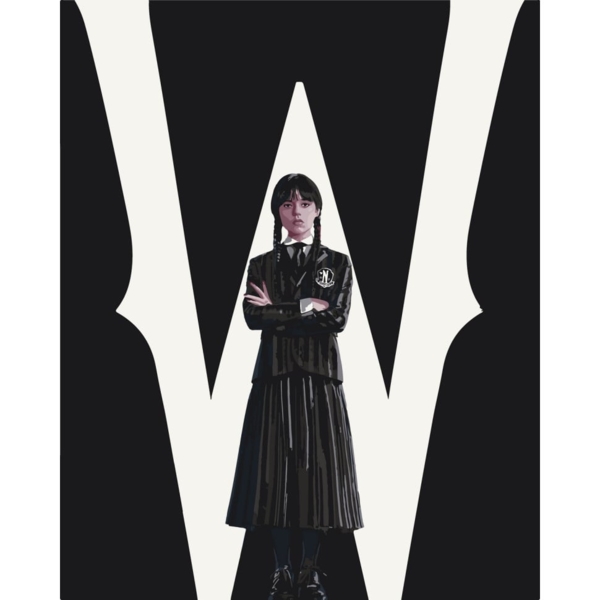 Картина по номерам ArtCraft Венздей 40x50 см (10405-AC) - Pampik