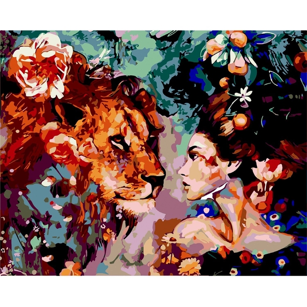 Картина за номерами ZiBi Art Line Хижак 40х50 см (ZB.64262) - Pampik