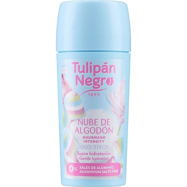 Дезодорант-стік Tulipan Negro Gourmand Intensity Бавовняна хмара, 60 мл - Pampik