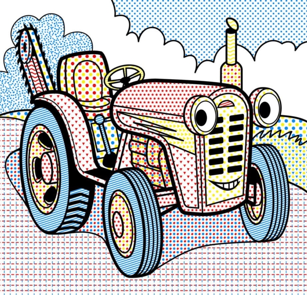 Водяна розмальовка Кристал Бук Будівельна техніка, 8 сторінок (F00024184) - Pampik - 2