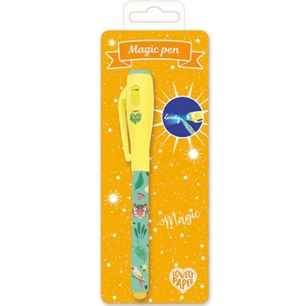 Чарівна ручка Djeco з невидимим чорнилом і ліхтариком Люсіль (DD03766) - Pampik