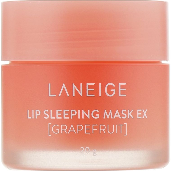 Нічна маска для губ Laneige Lip Sleeping Mask Grapefruit з екстрактом грейпфрута 20 г - Pampik