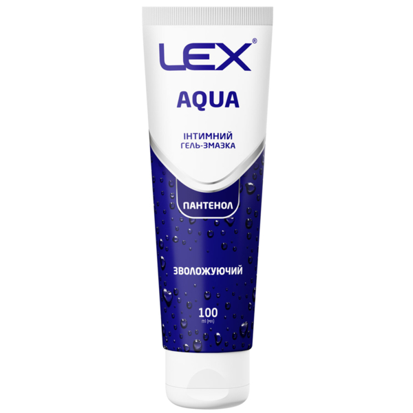 Інтимний гель-змазка Lex Aqua зволожувальний, 100 мл - Pampik