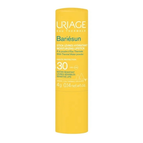 Сонцезахисний зволожуючий стік для губ Uriage Bariesun SPF30, 4 г - Pampik