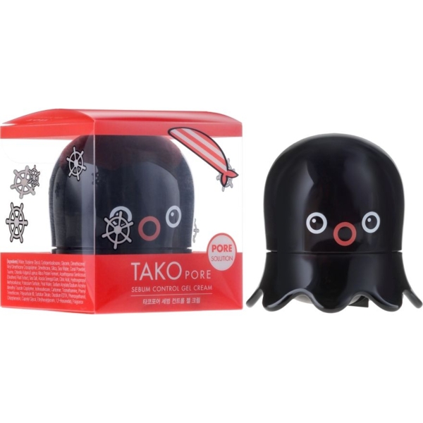 Гель-крем для контроля себума Tony Moly Takopore Sebum Control Gel Cream, 50 мл - Pampik