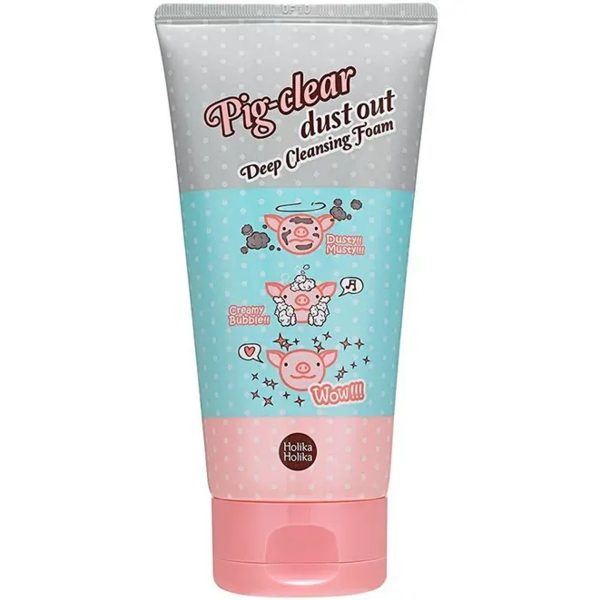 Пенка для умывания Holika Holika Pig Clear Dust Out Cleansing Foam 150 мл - Pampik