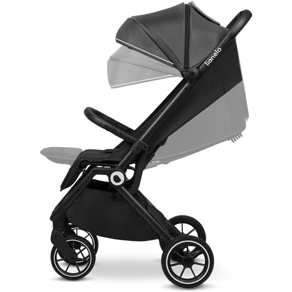 Прогулянкова коляска Lionelo Cloe Grey Stone, сіро-чорна (LO-CLOE GREY STONE) - Pampik - 6