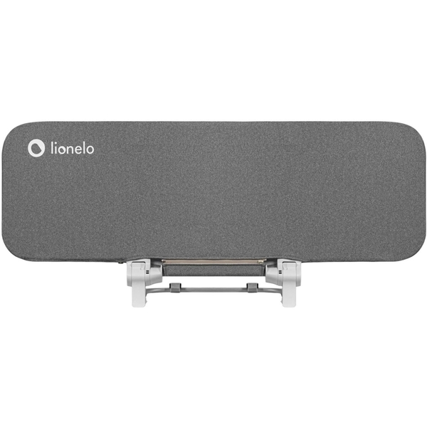 Захисний бар'єр для ліжка Lionelo Lora Grey Stone, сірий - Pampik