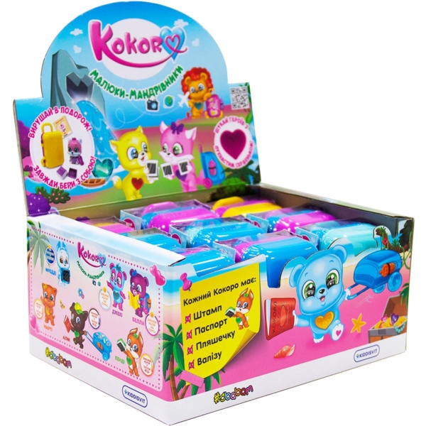 Колекційний ігровий набір #sbabam Kokoro Малюки-мандрівники, 9 шт. (2/CN22-CDU) - Pampik