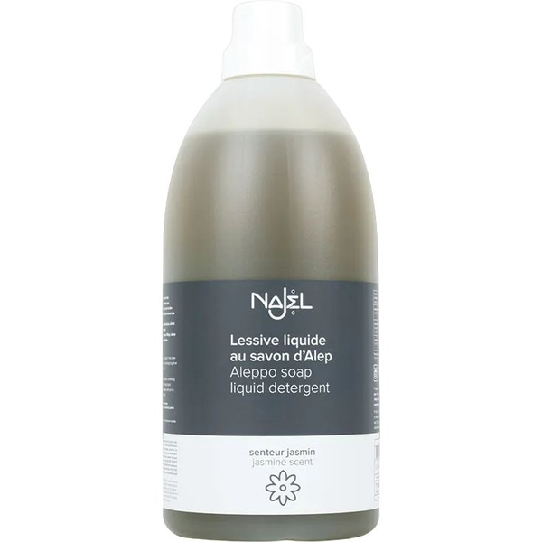 Жидкое алеппское мыло Najel Aleppo Soap Liquid Detergent Jasmine Scent с жасмином 2 л - Pampik