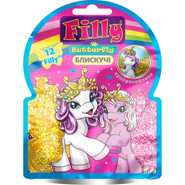 Игровая фигурка Filly Блестящие Бабочки в ассортименте (F100001-00) - Pampik