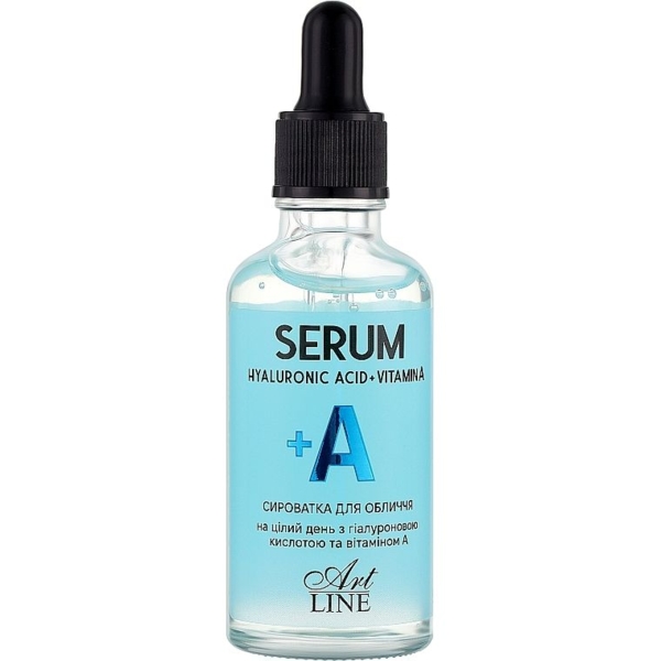 Сыворотка для лица Art Line Serum Hyaluronic Acid + Vitamin A 50 мл - Pampik