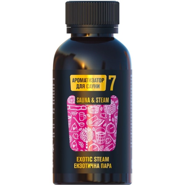 Ароматизатор для сауни Golden Pharm 7 Екзотична пара, 100 мл - Pampik