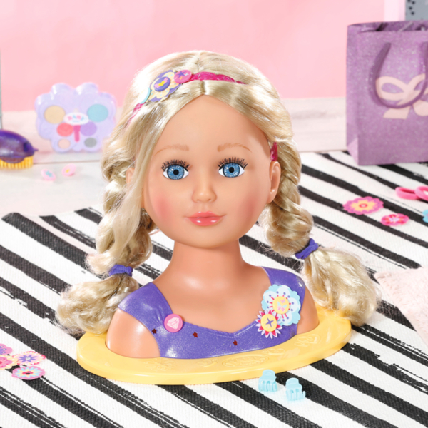 Лялька-манекен Baby Born Sister Styling Head (835234) - Pampik - 8