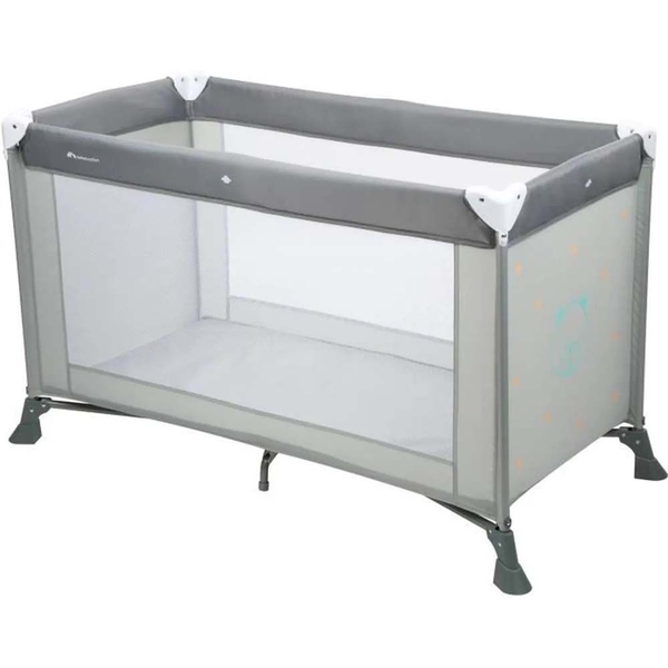 Манеж-ліжечко Bebe Confort Soft Dreams Sleepy Bear, сірий (2114067210) - Pampik