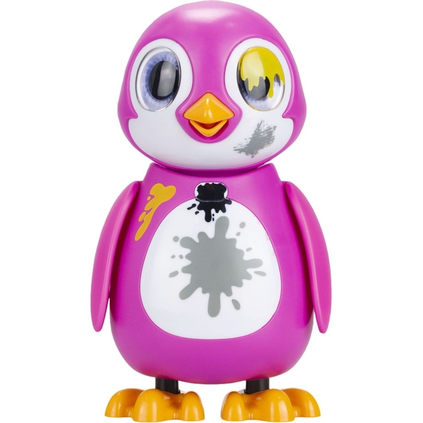 Интерактивная игрушка Silverlit Спаси Пингвина, 16 см, розовая (88651) - Pampik