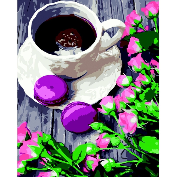 Картина за номерами ZiBi Art Line Насолода 40х50 см (ZB.64196) - Pampik