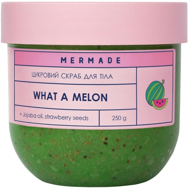 Сахарный скраб для тела Mermade What a Melon 250 г - Pampik