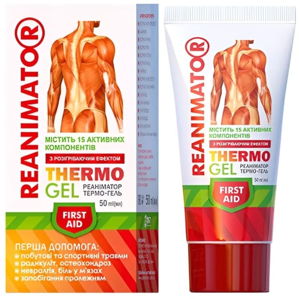 Термогель ФітоБіоТехнології Reanimator с согревающим эффектом 50 мл - Pampik