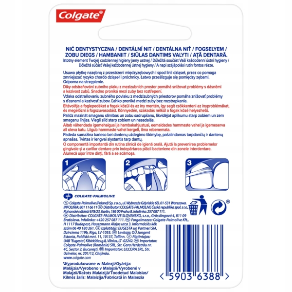 Зубна нитка Colgate Total Pro-Gum Health Здоров'я ясен, 50 м - Pampik - 2