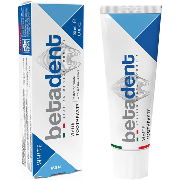 Зубна паста Betadent White Toothpaste, 100 мл - Pampik - 2