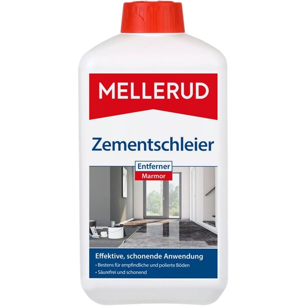 Засіб Mellerud для видалення залишків вапна та цементу з мармуру 1 л (2001000981) - Pampik