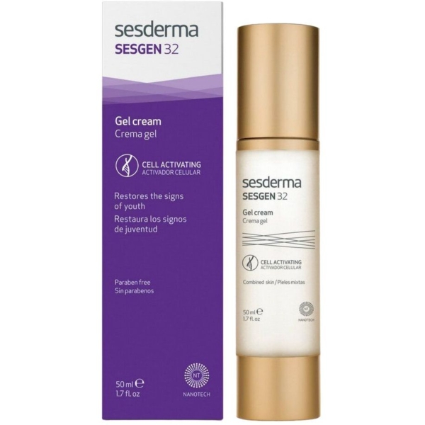 Крем-гель клеточный активатор для лица Sesderma Sesgen 32 Cream Gel, 50 мл - Pampik