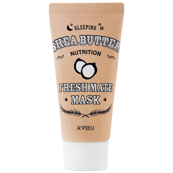 Нічна маска для обличчя A'pieu Fresh Mate Shea Butter Nutrition Sleeping Mask з маслом ши, 50 мл - Pampik