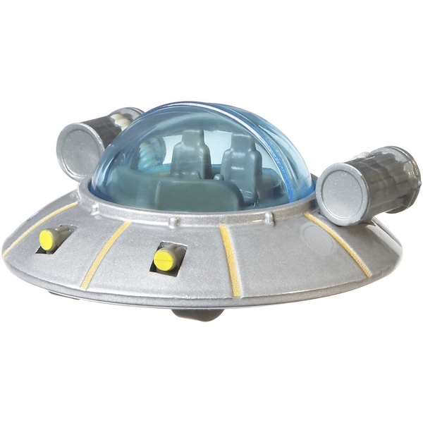 Коллекционная модель машинки Hot Wheels Рик и Морти серии Автореплики серая (DMC55/GJR47) - Pampik - 3