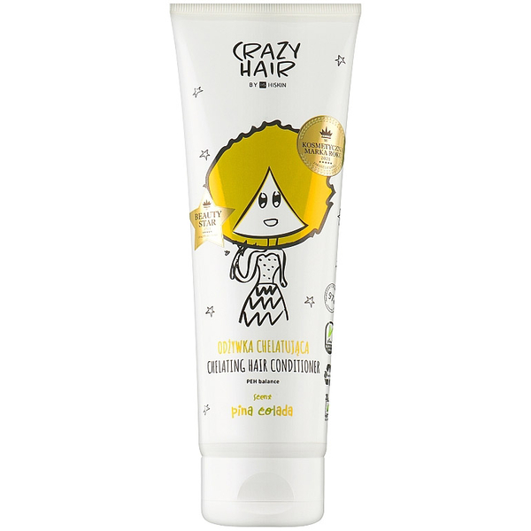 Кондиціонер для волосся HiSkin Crazy Hair Helacting Pina Colada 250 мл - Pampik