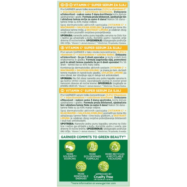 Сыворотка Garnier Skin Naturals с витамином С, 30 мл - Pampik - 9