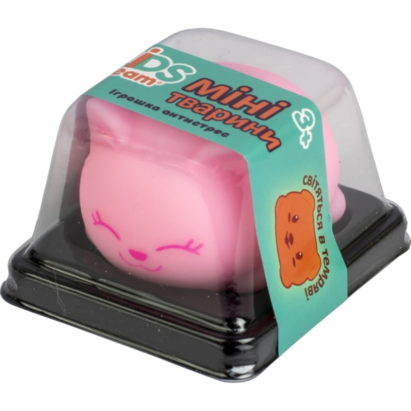 Іграшка-антистрес Kids Team Міні тварини Котеня, що світиться в темряві в асортименті (CKS-10650_2) - Pampik - 10