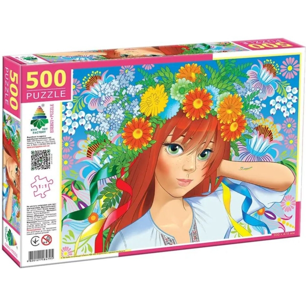 Пазл Київська фабрика іграшок Мисс Украина, 500 элементов - Pampik