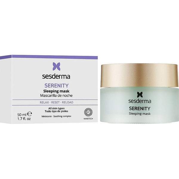 Нічна маска для обличчя Sesderma Serenity Sleeping Mask, 50 мл - Pampik