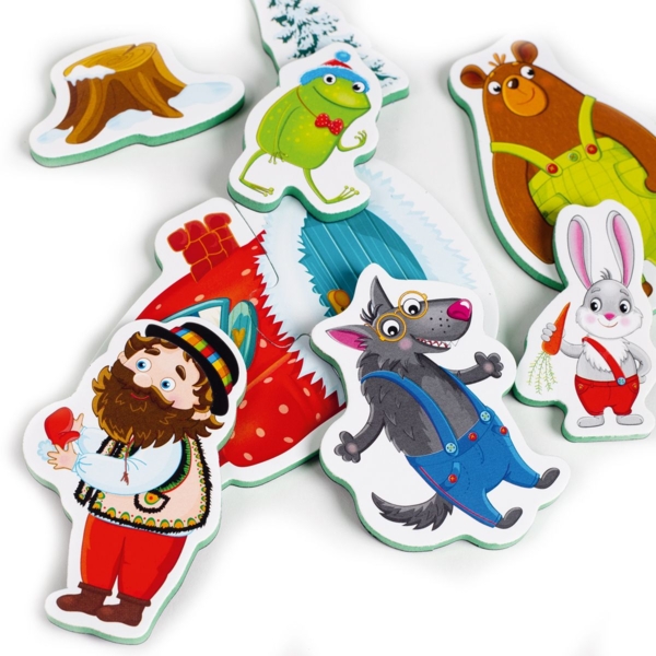 Магнитный театр Vladi Toys Академія розвитку Рукавичка укр. язык (VT3206-28) - Pampik - 4