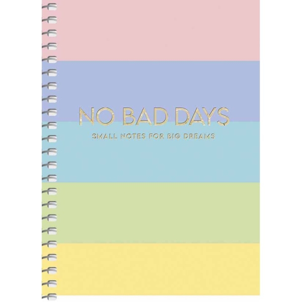 Блокнот для записів Student Широка смужка, А6, у клітинку, спіраль, 80 арк. (A6-SC-080-6088K) - Pampik