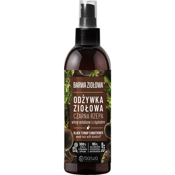 Спрей-кондиционер для волос Barwa Herbal Против перхоти, 250 мл - Pampik