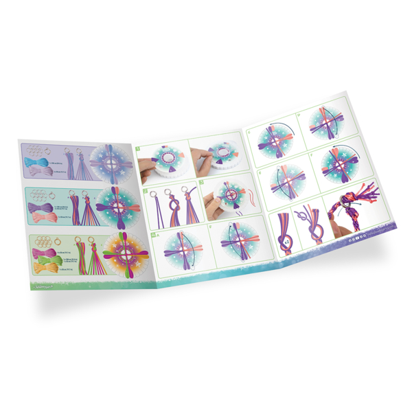 Набор для создания украшений Nebulous Stars Браслеты дружбы (11117) - Pampik - 3