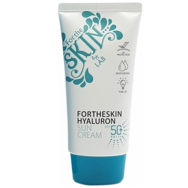 Солнцезащитный крем с гиалуроновой кислотой Fortheskin Hyaluron Sun Cream, 70 мл - Pampik