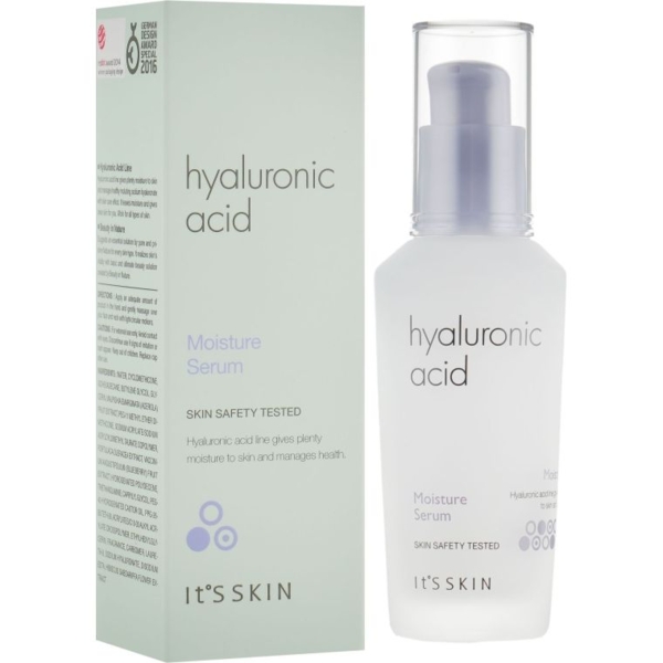 Сыворотка для лица It's Skin Hyaluronic Acid Moisture, 40 мл - Pampik