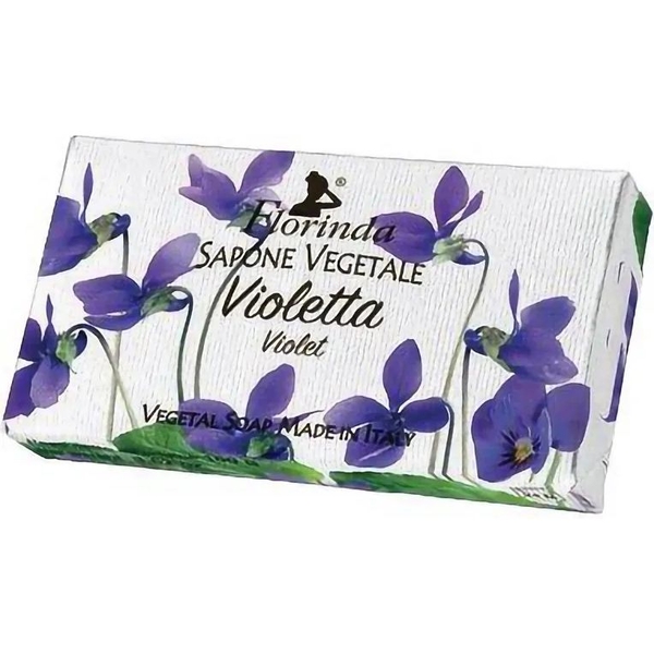 Мыло натуральное Florinda Весенние цветы Фиалка,100 г - Pampik