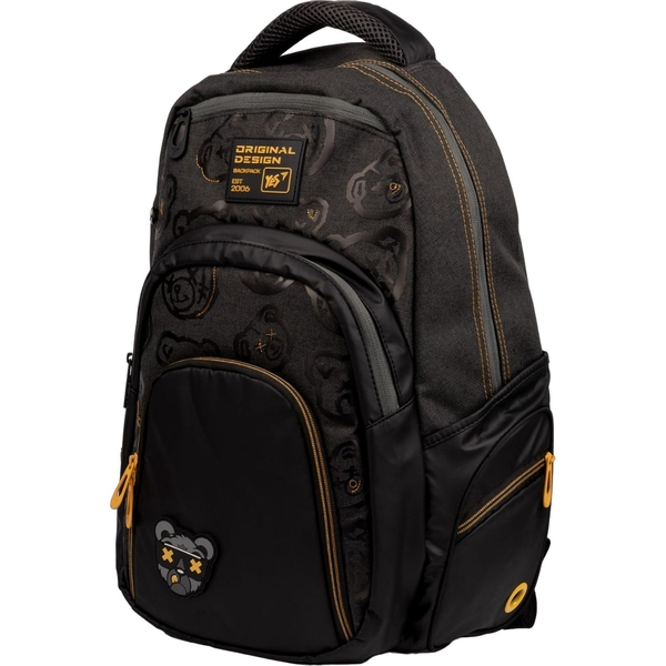 Рюкзак Yes T-25 Bear, черный (558946) - Pampik