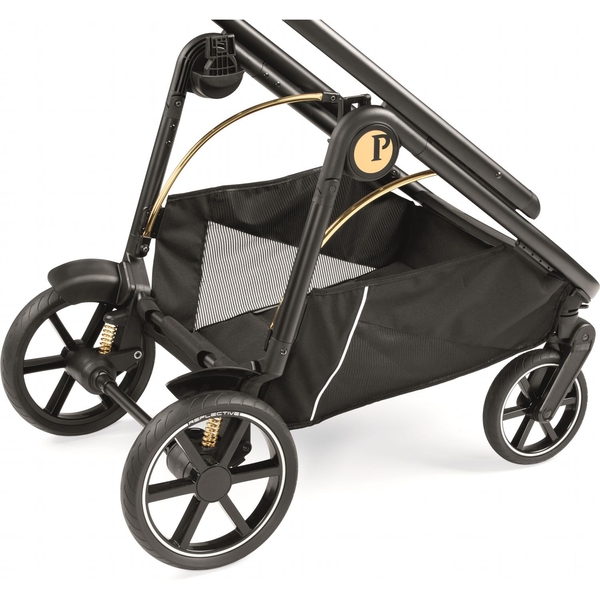 Коляска Peg-Perego Veloce Grafic Gold, 3 в 1, золота з чорним (PACK-VEL31SL50RO01) - Pampik - 20