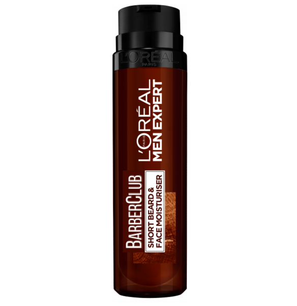 Зволожуючий гель для догляду за шкірою обличчя та щетиною L'Oreal Paris Men Expert Barber Club Moisturiser, 50 мл - Pampik
