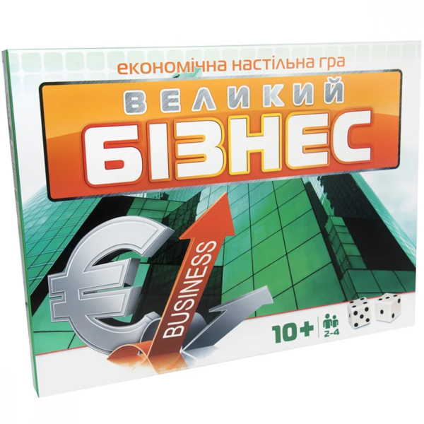 Настільна гра Strateg Великий бізнес, укр. мова (30452) - Pampik