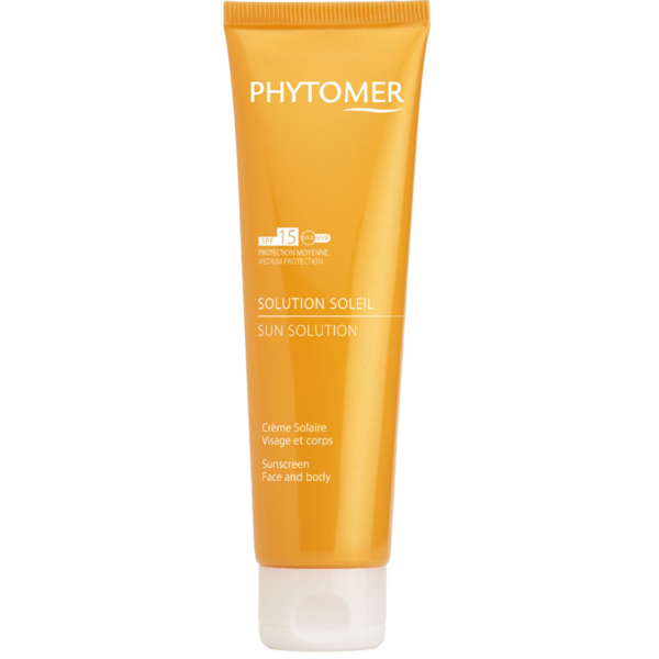 Увлажняющий солнцезащитный крем для лица и тела Phytomer Sun Solution SPF15, 125 мл - Pampik