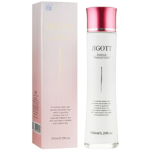 Лосьон для лица Jigott Essence Moisture Lotion увлажняющий, 150 мл - Pampik